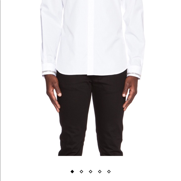 Givenchy Paris Zip Inlay Cotton Shirt - Picture 5 of 5